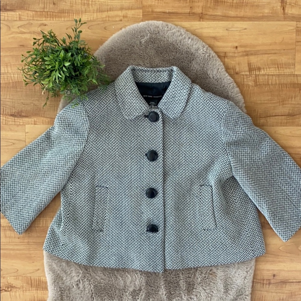 ❗️2 for $30❗️NY&C Black & White Coat